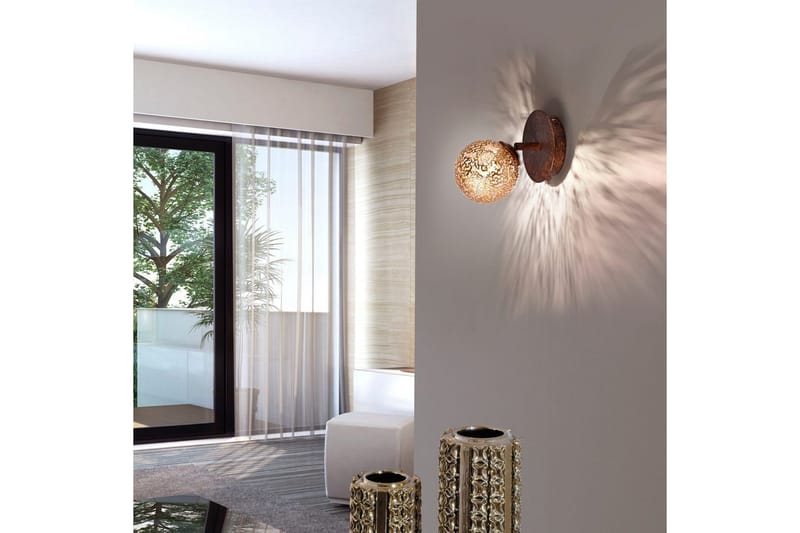 Vägglampa Greta - 18x18x18 cm - Belysning - Lampor & belysning inomhus - Sovrumslampa - Sänglampa - Sänglampa vägg