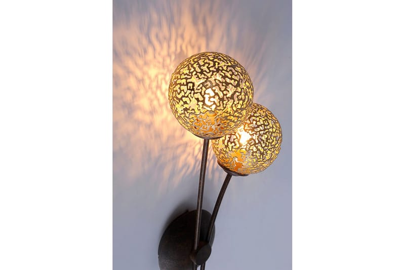 Vägglampa Greta - 19x44x14 cm - Belysning - Lampor & belysning inomhus - Sovrumslampa - Sänglampa - Sänglampa vägg