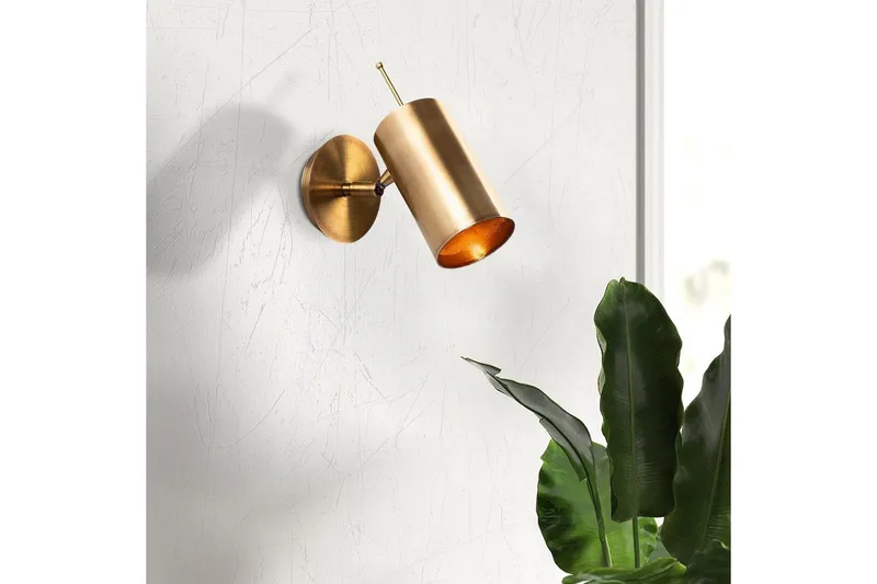 Vägglampa Gullis Cylinder Antik - Natur/Multifärgad - Belysning - Lampor & belysning inomhus - Sovrumslampa - Sänglampa - Sänglampa vägg