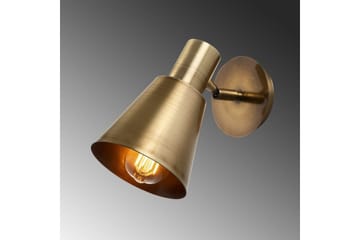 Vägglampa Gullis Triangular Antik - Guld - Belysning - Lampor & belysning inomhus - Sovrumslampa - Sänglampa - Sänglampa vägg