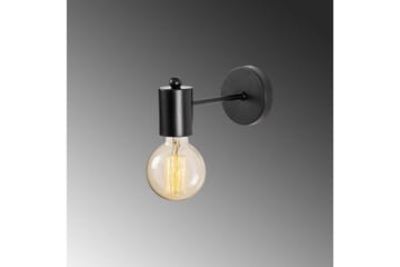 Vägglampa Hexaia Svart - Svart - Belysning - Lampor & belysning inomhus - Sovrumslampa - Sänglampa - Sänglampa vägg