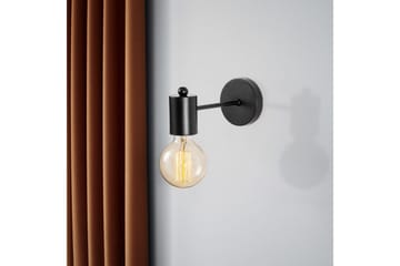 Vägglampa Hexaia Svart - Svart - Belysning - Lampor & belysning inomhus - Sovrumslampa - Sänglampa - Sänglampa vägg