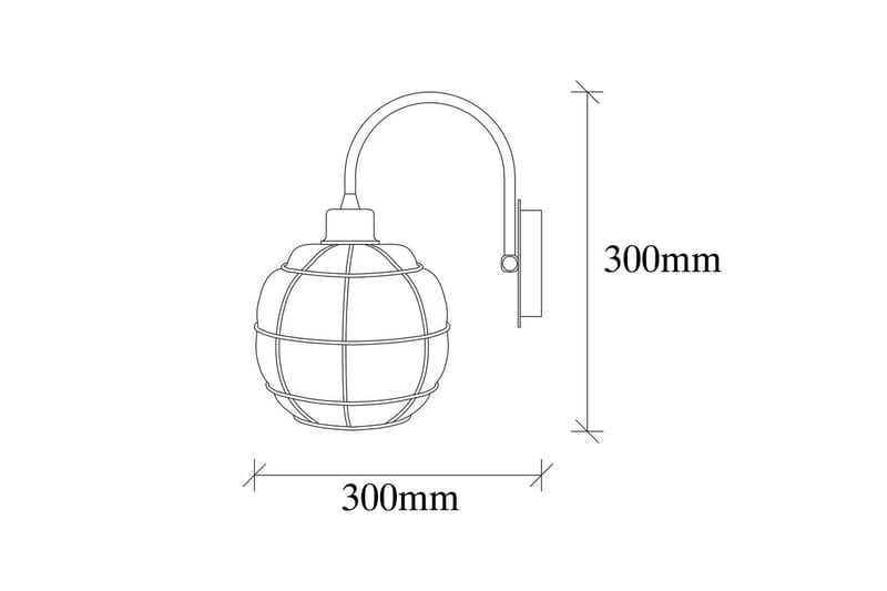 Vägglampa Jaran Rany - Guld - Belysning - Lampor & belysning inomhus - Sovrumslampa - Sänglampa - Sänglampa vägg