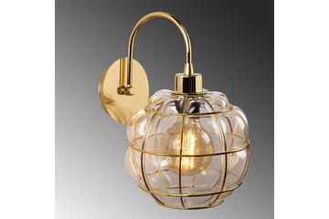 Vägglampa Jaran Rany - Guld - Belysning - Lampor & belysning inomhus - Sovrumslampa - Sänglampa - Sänglampa vägg