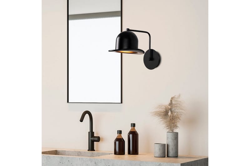 Vägglampa Jolna Sugana Black - Svart - Belysning - Lampor & belysning inomhus - Sovrumslampa - Sänglampa - Sänglampa vägg