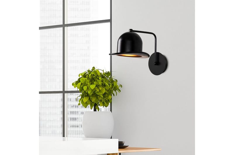 Vägglampa Jolna Sugana Black - Svart - Belysning - Lampor & belysning inomhus - Sovrumslampa - Sänglampa - Sänglampa vägg