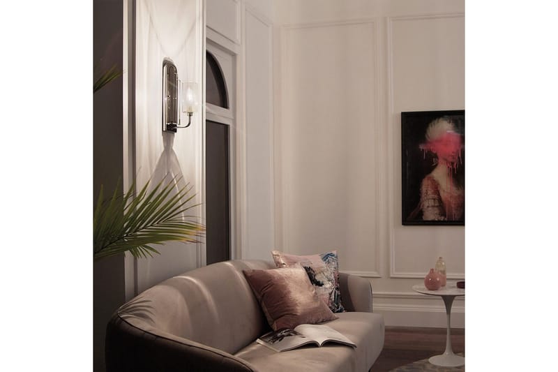 Vägglampa Kichler Kimrose Polerad Nickel - Polerad Nickel - Belysning - Lampor & belysning inomhus - Sovrumslampa - Sänglampa - Sänglampa vägg