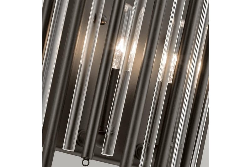 Vägglampa Kichler Piper Espresso/Krom - Espresso/Krom - Belysning - Lampor & belysning inomhus - Sovrumslampa - Sänglampa - Sänglampa vägg