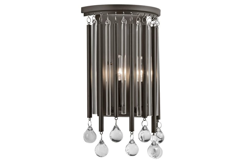Vägglampa Kichler Piper Espresso/Krom - Espresso/Krom - Belysning - Lampor & belysning inomhus - Sovrumslampa - Sänglampa - Sänglampa vägg