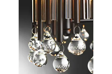 Vägglampa Kichler Piper Espresso/Krom - Espresso/Krom - Belysning - Lampor & belysning inomhus - Sovrumslampa - Sänglampa - Sänglampa vägg