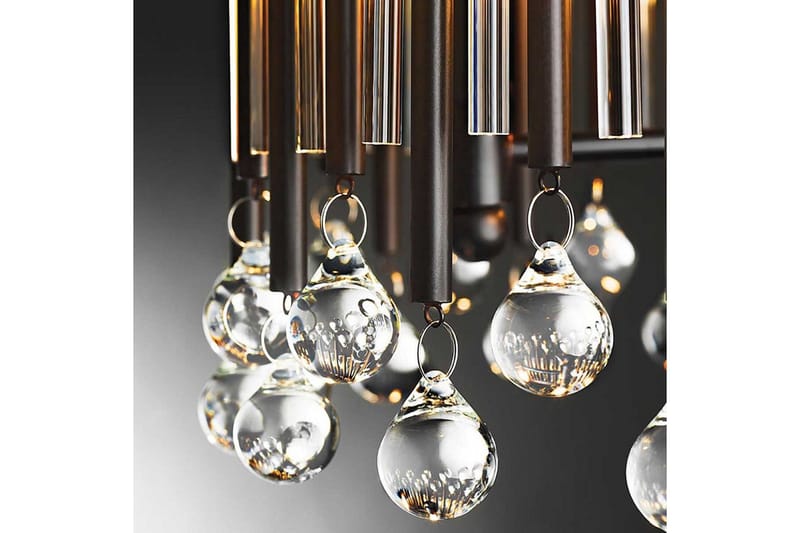 Vägglampa Kichler Piper Espresso/Krom - Espresso/Krom - Belysning - Lampor & belysning inomhus - Sovrumslampa - Sänglampa - Sänglampa vägg