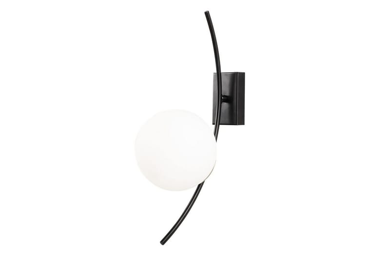 Vägglampa Kimbell Svart / Vit - Svart / Vit - Belysning - Lampor & belysning inomhus - Sovrumslampa - Sänglampa - Sänglampa vägg
