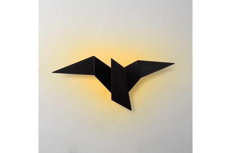 Vägglampa Kivo Svart - Svart - Belysning - Lampor & belysning inomhus - Sovrumslampa - Sänglampa - Sänglampa vägg