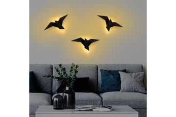 Vägglampa Kivo Svart - Svart - Belysning - Lampor & belysning inomhus - Sovrumslampa - Sänglampa - Sänglampa vägg