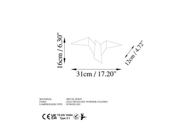 Vägglampa Kivo Vit - Vit - Belysning - Lampor & belysning inomhus - Sovrumslampa - Sänglampa - Sänglampa vägg