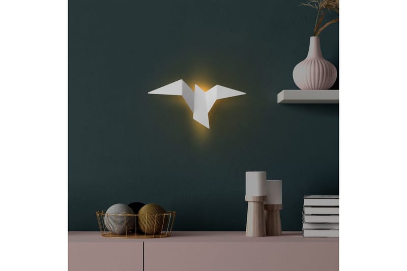 Vägglampa Kivo Vit - Vit - Belysning - Lampor & belysning inomhus - Sovrumslampa - Sänglampa - Sänglampa vägg