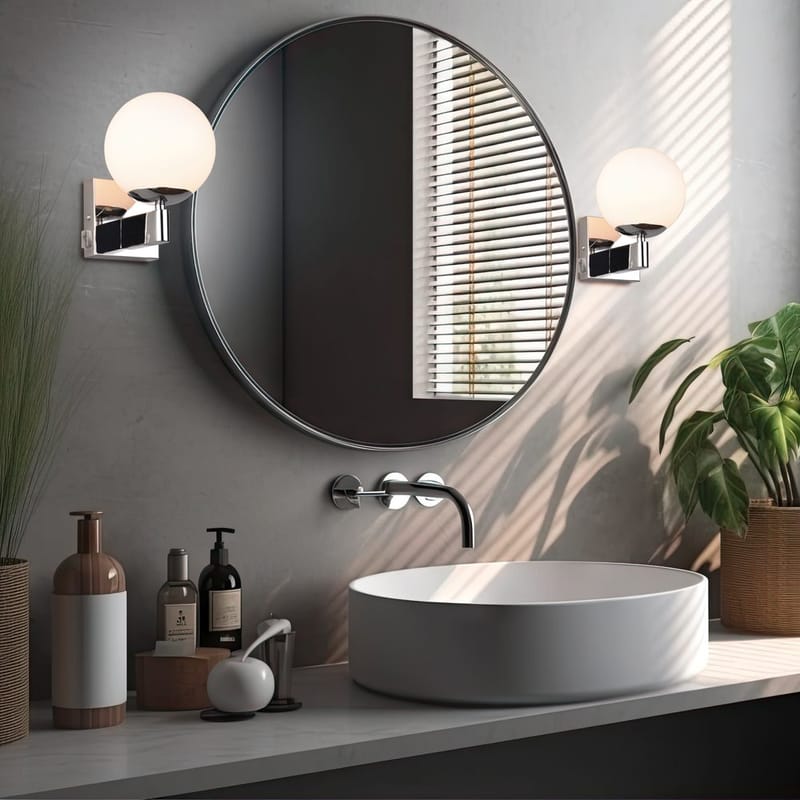 Vägglampa Kula - Krom - Belysning - Lampor & belysning inomhus - Sovrumslampa - Sänglampa - Sänglampa vägg