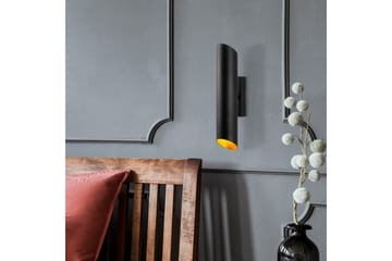 Vägglampa Loraford Svart / Rany - Guld/Svart - Belysning - Lampor & belysning inomhus - Sovrumslampa - Sänglampa - Sänglampa vägg
