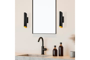 Vägglampa Loraford Svart / Rany - Guld/Svart - Belysning - Lampor & belysning inomhus - Sovrumslampa - Sänglampa - Sänglampa vägg