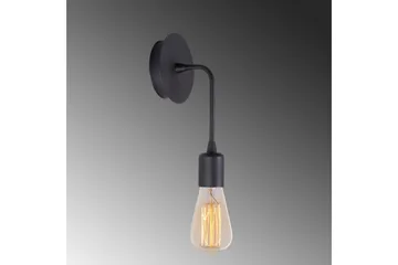 Vägglampa Lysar Svart - Svart - Belysning - Lampor & belysning inomhus - Sovrumslampa - Sänglampa - Sänglampa vägg