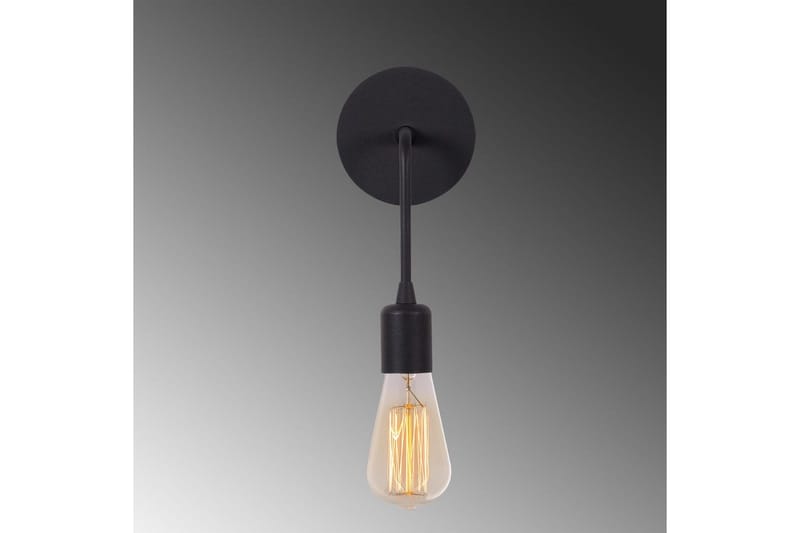 Vägglampa Lysar Svart - Svart - Belysning - Lampor & belysning inomhus - Sovrumslampa - Sänglampa - Sänglampa vägg
