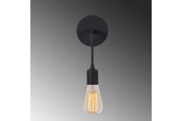 Vägglampa Lysar Svart - Svart - Belysning - Lampor & belysning inomhus - Sovrumslampa - Sänglampa - Sänglampa vägg