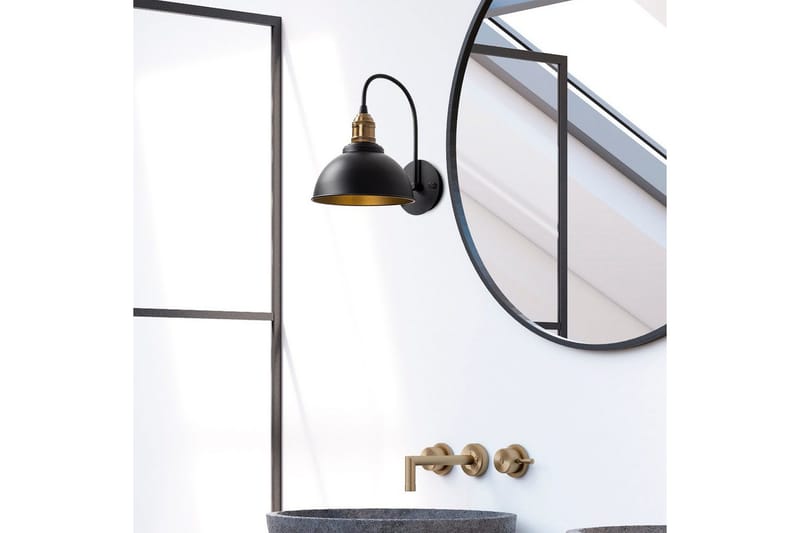 Vägglampa Masatsune Svart / Antik - Svart / Antik - Belysning - Lampor & belysning inomhus - Sovrumslampa - Sänglampa - Sänglampa vägg