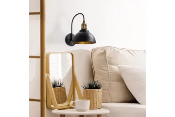 Vägglampa Masatsune Svart / Antik - Svart / Antik - Belysning - Lampor & belysning inomhus - Sovrumslampa - Sänglampa - Sänglampa vägg