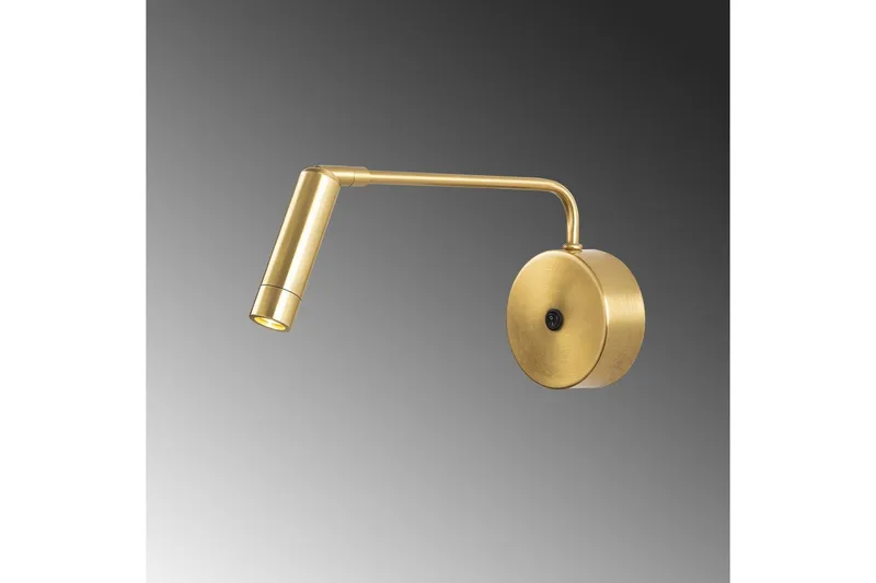 Vägglampa Matsuchi Gul / Svart - Svart/Gul - Belysning - Lampor & belysning inomhus - Sovrumslampa - Sänglampa - Sänglampa vägg