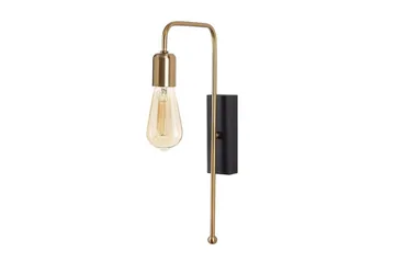 Vägglampa Mo Rany / Svart - Guld/Svart - Belysning - Lampor & belysning inomhus - Sovrumslampa - Sänglampa - Sänglampa vägg
