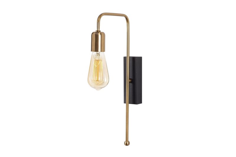 Vägglampa Mo Rany / Svart - Guld/Svart - Belysning - Lampor & belysning inomhus - Sovrumslampa - Sänglampa - Sänglampa vägg