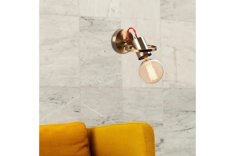 Vägglampa Munel Vintage - Koppar - Belysning - Lampor & belysning inomhus - Sovrumslampa - Sänglampa - Sänglampa vägg