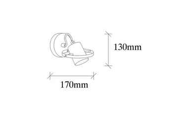 Vägglampa Munel Vintage - Koppar - Belysning - Lampor & belysning inomhus - Sovrumslampa - Sänglampa - Sänglampa vägg