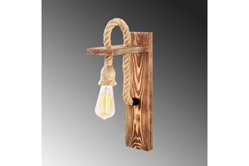 Vägglampa Nirae Trä - Natur - Belysning - Lampor & belysning inomhus - Sovrumslampa - Sänglampa - Sänglampa vägg