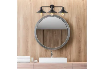 Vägglampa Nolen Svart / Antik - Svart/Antracit - Belysning - Lampor & belysning inomhus - Sovrumslampa - Sänglampa - Sänglampa vägg