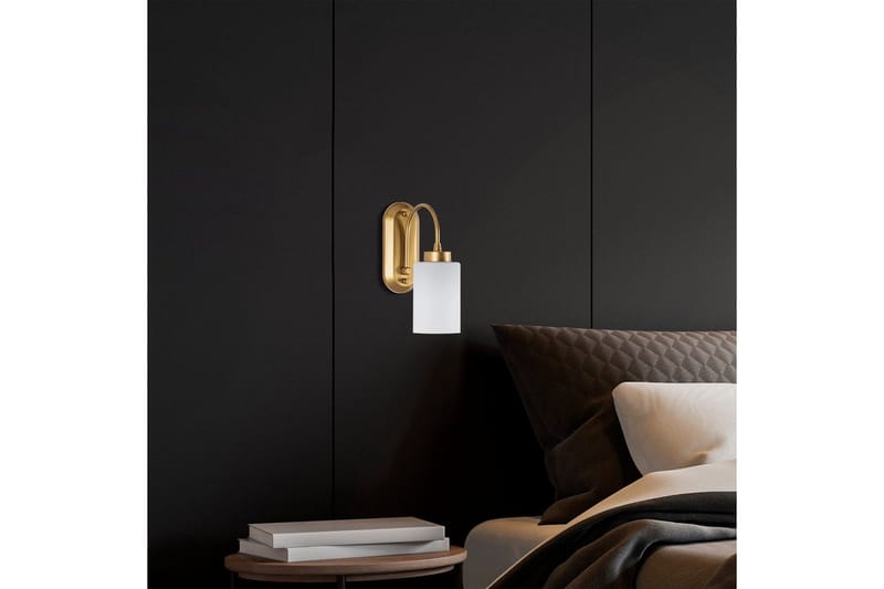 Vägglampa Noran Rany - Guld - Belysning - Lampor & belysning inomhus - Sovrumslampa - Sänglampa - Sänglampa vägg