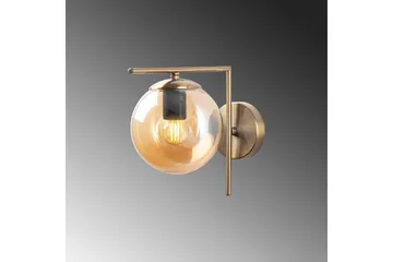 Vägglampa Olan Antik Transparent - Transparent - Belysning - Lampor & belysning inomhus - Sovrumslampa - Sänglampa - Sänglampa vägg