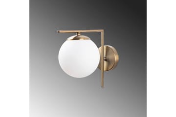 Vägglampa Olan Antik Vit - Vit - Belysning - Lampor & belysning inomhus - Sovrumslampa - Sänglampa - Sänglampa vägg