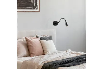 Vägglampa Orlennmoor Svart - Svart - Belysning - Lampor & belysning inomhus - Sovrumslampa - Sänglampa - Sänglampa vägg