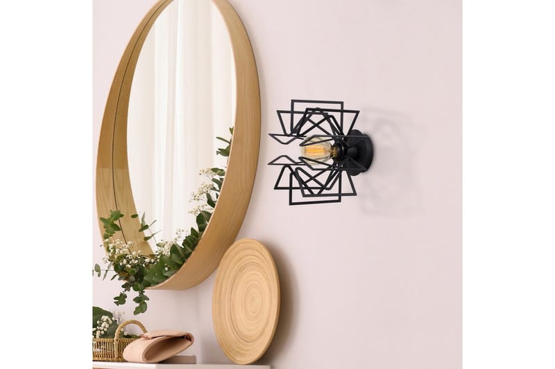 Vägglampa Quira Svart - Svart - Belysning - Lampor & belysning inomhus - Sovrumslampa - Sänglampa - Sänglampa vägg