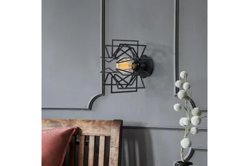 Vägglampa Quira Svart - Svart - Belysning - Lampor & belysning inomhus - Sovrumslampa - Sänglampa - Sänglampa vägg