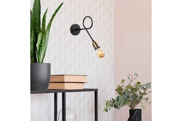 Vägglampa Ranju Svart / Antik - Brons/Svart - Belysning - Lampor & belysning inomhus - Sovrumslampa - Sänglampa - Sänglampa vägg