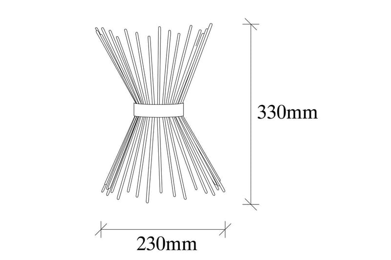 Vägglampa Rate 10 Koppar - Koppar - Belysning - Lampor & belysning inomhus - Sovrumslampa - Sänglampa - Sänglampa vägg