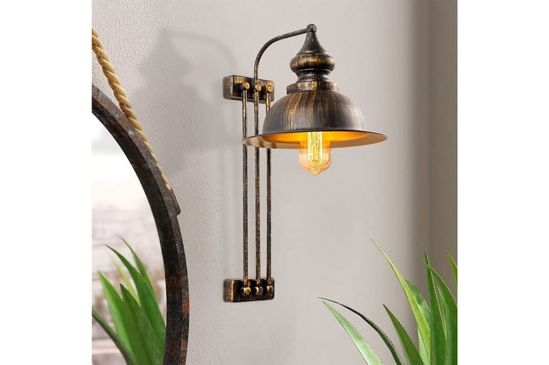 Vägglampa Rathour Antik - Antik - Belysning - Lampor & belysning inomhus - Sovrumslampa - Sänglampa - Sänglampa vägg