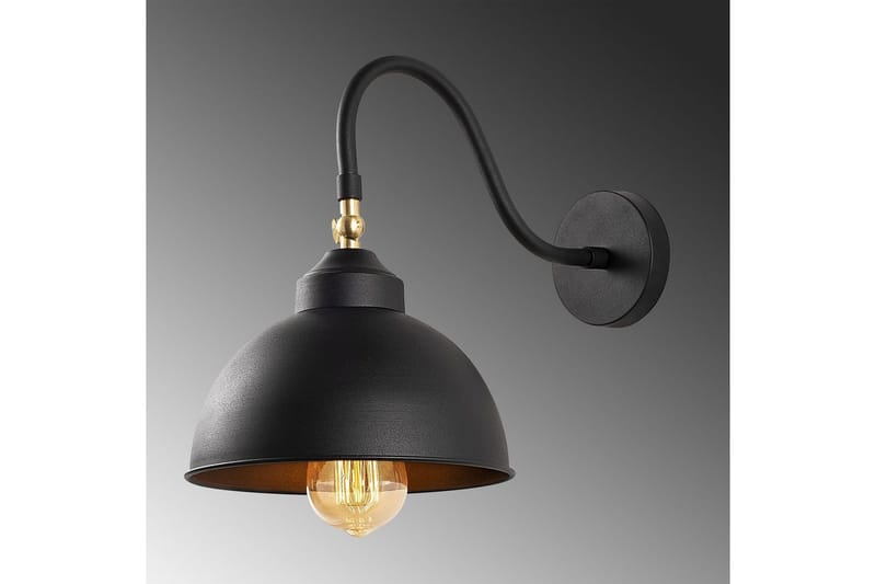 Vägglampa Rathour Svart - Svart - Belysning - Lampor & belysning inomhus - Sovrumslampa - Sänglampa - Sänglampa vägg