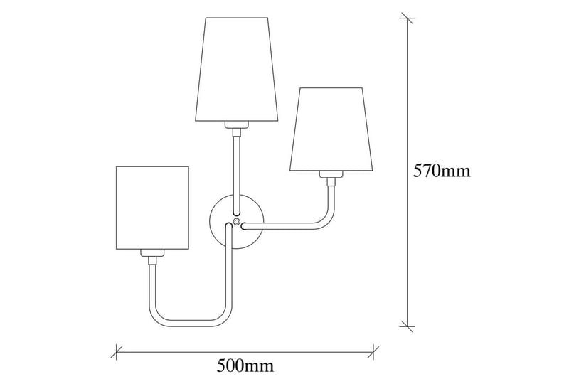 Vägglampa Rihan svart - Svart - Belysning - Lampor & belysning inomhus - Sovrumslampa - Sänglampa - Sänglampa vägg