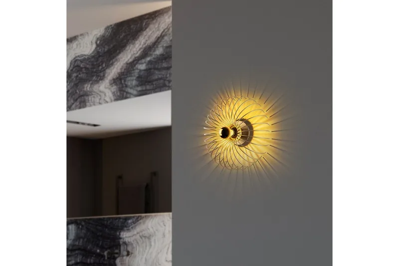 Vägglampa Sadortel Rany - 36 x 12 x 36 cm - Belysning - Lampor & belysning inomhus - Sovrumslampa - Sänglampa - Sänglampa vägg