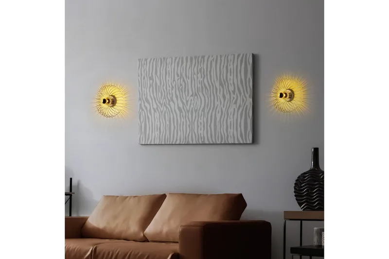 Vägglampa Sadortel Rany - 36 x 12 x 36 cm - Belysning - Lampor & belysning inomhus - Sovrumslampa - Sänglampa - Sänglampa vägg