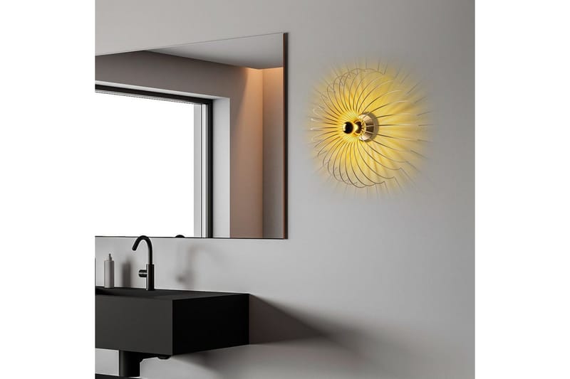 Vägglampa Sadortel Rany - 56 x 16 x 56 cm - Belysning - Lampor & belysning inomhus - Sovrumslampa - Sänglampa - Sänglampa vägg