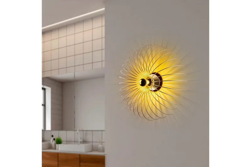 Vägglampa Sadortel Rany - 56 x 16 x 56 cm - Belysning - Lampor & belysning inomhus - Sovrumslampa - Sänglampa - Sänglampa vägg